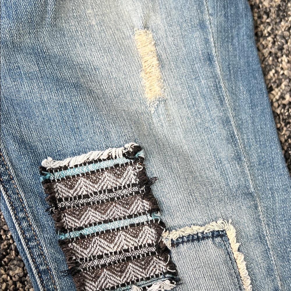 Free People Patchwork Jeans - Picture 6 of 6